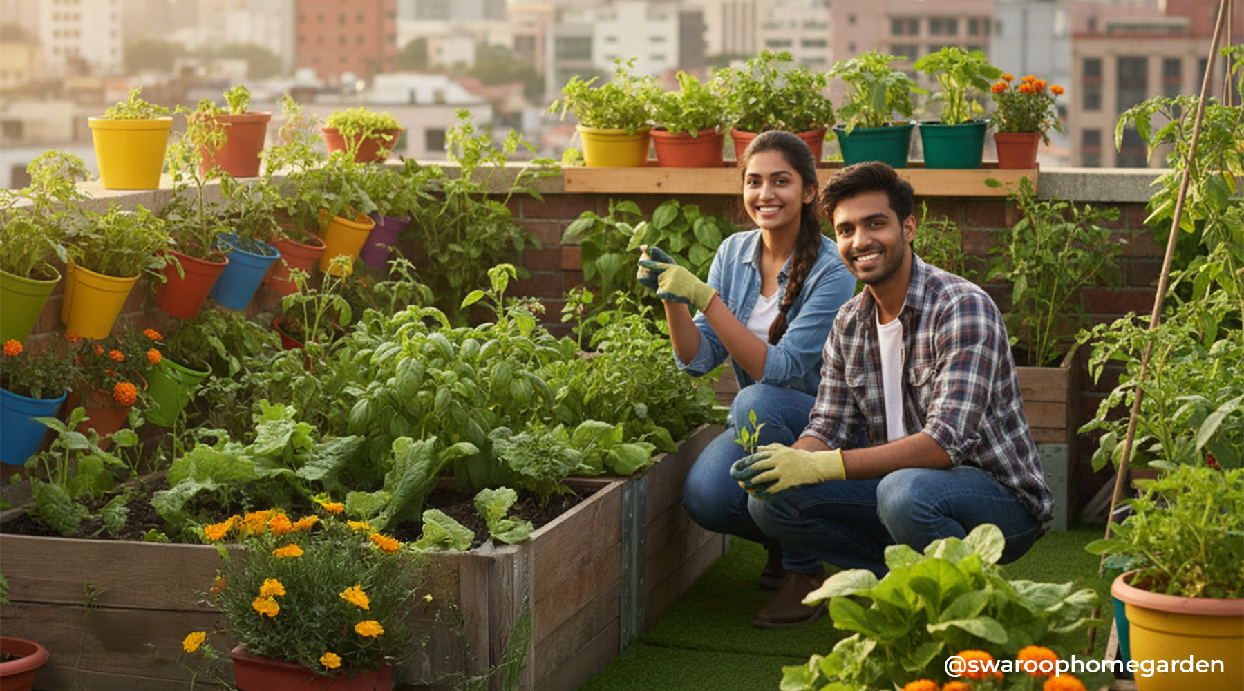 Urban Gardening Made Easy with Swaroop Home Garden Products